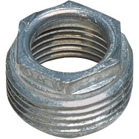 Gampak Sigma Engineered Solutions ProConnex 1 x 3/4 in. Zinc Reducing Bushing 1 pk 49003